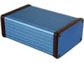 Pikkukuva 1 / 2: Hammond Electronics 1455K1201BU Universalkabinetti 120 x 78 x 43 Alumiini Blå 1 stk