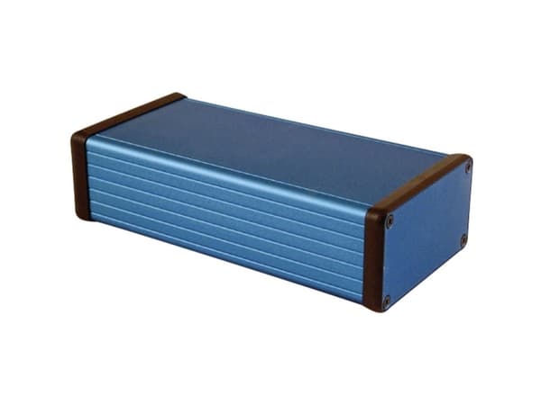 Hammond Electronics 1455K1601BU Universalkabinetti 160 x 78 x 43 Alumiini Blå 1 stk 1 stk
