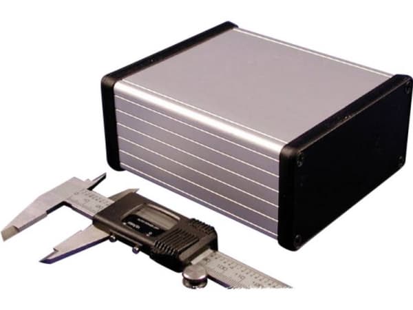 Hammond Electronics 1455n1202 Profile Housing 120 X 103 X 53 Aluminum Aluminum 1 Pcs
