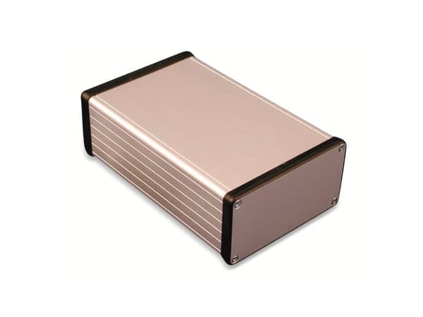 Hammond Electronics 1455N1601 Profil-kabinet 160 x 103 x 53 Aluminium Aluminium 1 stk