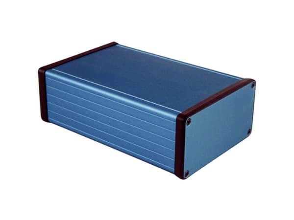 Hammond Electronics 1455N1601BU Universalkabinetti 160 x 103 x 53 Alumiini Blå 1 stk 1 stk