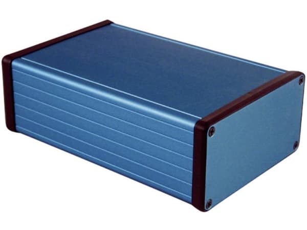 Hammond Electronics 1455N1601BU Universalkabinetti 160 x 103 x 53 Alumiini Blå 1 stk 1 stk