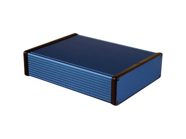 Hammond Electronics 1455T2201BU Universalkabinetti 220 x 165 x 51.5 Alumiini Blå 1 stk 1 stk
