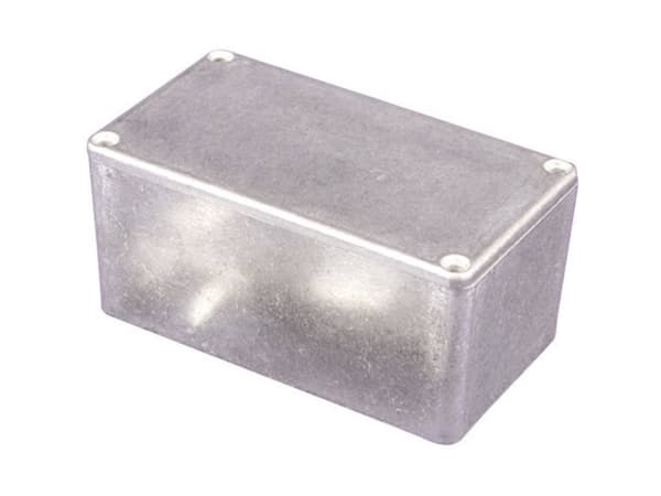 Hammond Ip54 Diecast Aluminium Enclosure Black 1550qbk 60 X 55 X 30mm