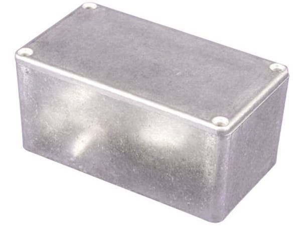 Hammond Ip54 Diecast Aluminium Enclosure Black 1550qbk 60 X 55 X 30mm
