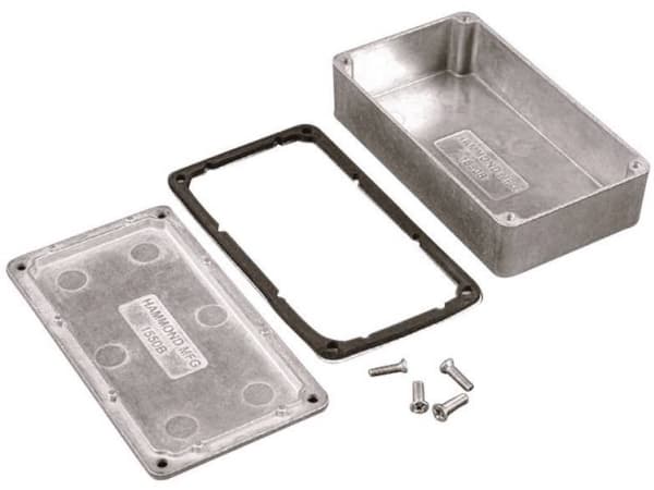 Hammond Electronics 1550wd 1550wd Universal Housing 115 X 65 X 54.9 Aluminum Aluminum 1 Pcs
