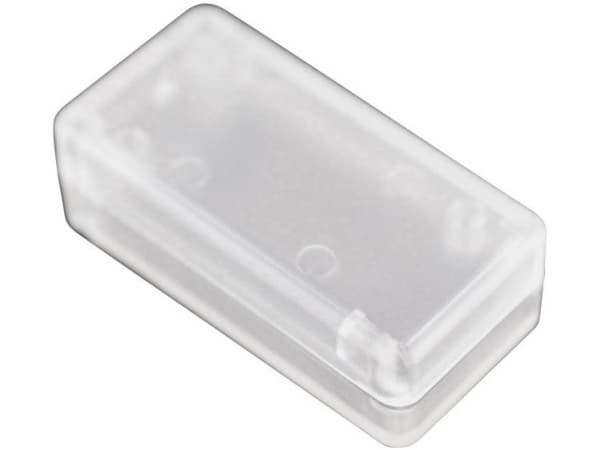 Hammond Electronics 1551bclr 1551bclr Universal Housing 15 X 25 X 50 Abs White Transparent 1 Pcs