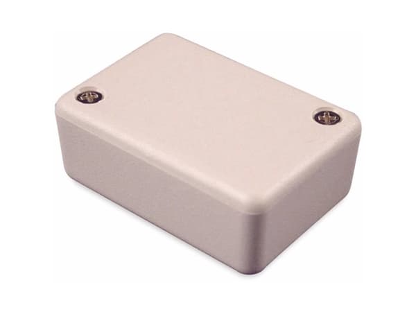 Hammond Electronics 1551GGY Euro-kaappi 50 x 35 x 20 ABS Gråhvid (RAL 7035) 1 kpl 1 stk