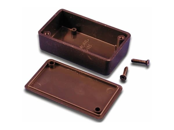 Hammond Electronics 1551HBK Euro-kabinet 60 x 35 x 20 ABS Sort 1 stk