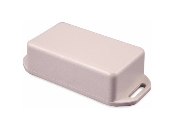 Hammond Electronics 1551HFLGY Euro-kaappi 60 x 35 x 20 ABS Gråhvid (RAL 7035) 1 kpl Hammond Electronics 1551HFLGY Euro-kaappi 60 x 35 x 20 ABS Gråhvi