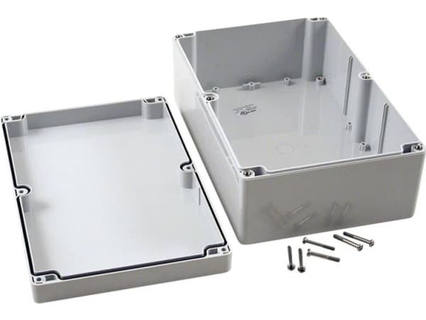 Hammond Electronics 1554VA2GY 1554VA2GY Universalkabinet 240 x 160 x 90 Polykarbonat Grå 1 stk