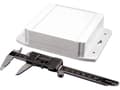 Pikkukuva 1 / 3: Hammond Electronics 1555NF17GY Universal-kaappi 120 x 120 x 37,2 ABS vaaleanharmaa 1 kpl Hammond Electronics 1555NF17GY Universal-kaappi 120 x 120 x