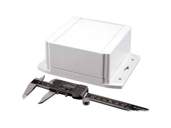 Hammond Electronics 1555NF42GY Universal-kaappi 120 x 120 x 62 ABS Vaaleanharmaa 1 kpl