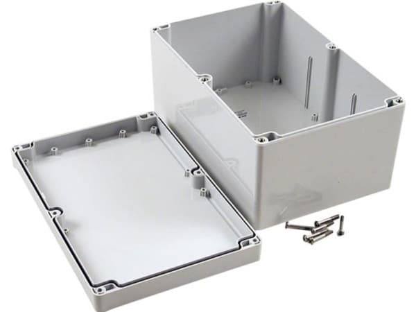 Hammond Electronics 1555VB2GY Universalkabinet 240 x 160 x 120 Polykarbonat Grå 1 stk