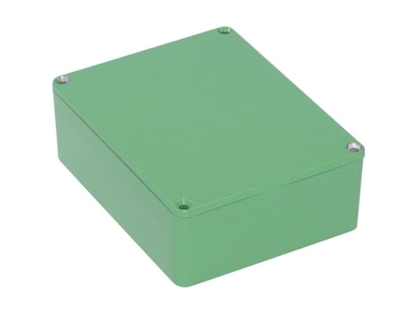 Hammond Electronics 1590BBSGR Universalskåp 120 x 94 x 42 Aluminium Grön 1 st