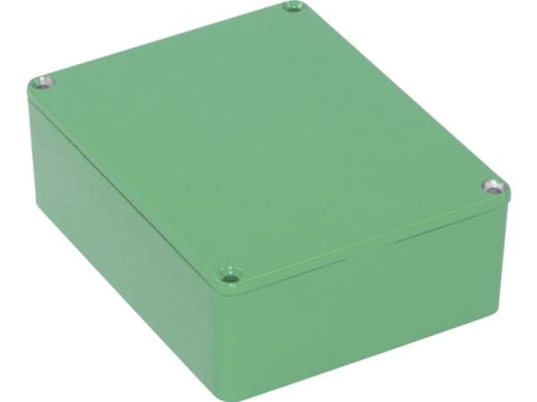 Hammond Electronics 1590BBSGR Universalskåp 120 x 94 x 42 Aluminium Grön 1 st