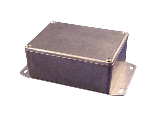 Hammond Electronics 1590BX2F Universal-kaappi 254 x 70 x 34,5 Alumiini Luonnollinen 1 kpl