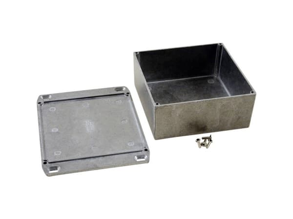 Hammond Electronics 1590KKFL Universal-kaappi 125 x 125 x 56 Alumiini Luonnollinen 1 kpl