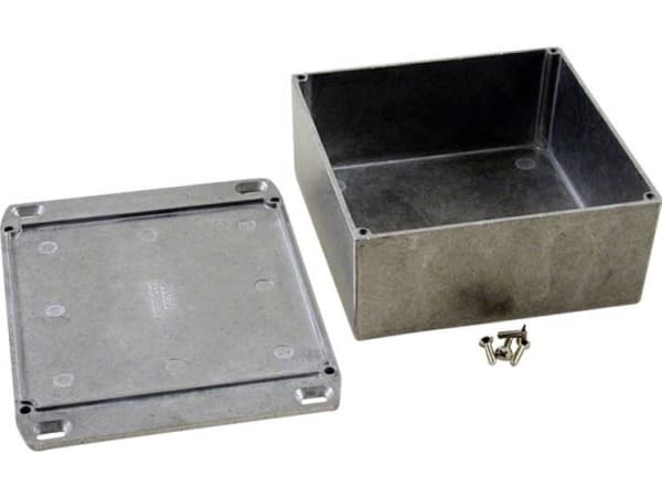 Hammond Electronics 1590KKFL Universal-kaappi 125 x 125 x 56 Alumiini Luonnollinen 1 kpl