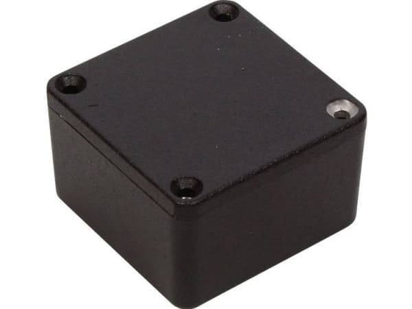 Hammond Electronics 1590MMBK Yleiskaappi 50 x 50 x 31 Alumiini Musta 1 kpl 1 kpl