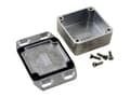 Pikkukuva 2 / 2: Hammond Electronics 1590WLLBFL Yleiskaappi 50 x 50 x 25 Alumiini Luonnollinen 1 kpl