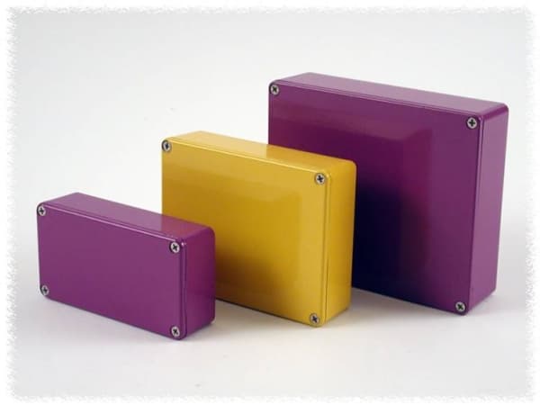 Hammond Electronics 1590XXPR Universal-kaappi 145 x 121 x 39 Alumiini Violetti 1 kpl 1 kpl