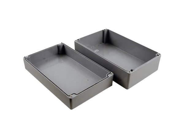Hammond Electronics 1590ZGRP244 Universalkabinetti 400 x 250 x 160 Polyesteri Grå 1 stk 1 stk