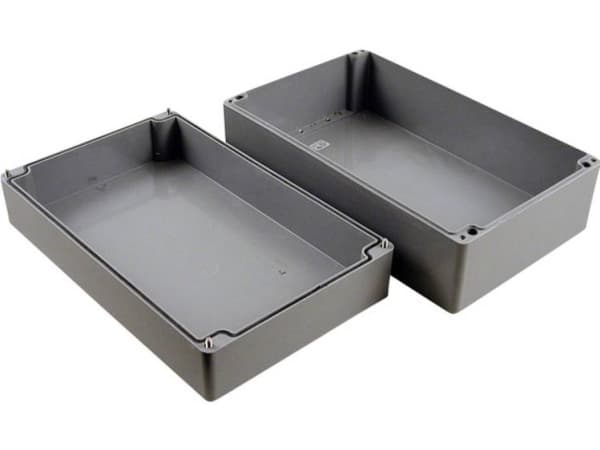 Hammond Electronics 1590ZGRP244 Universalkabinetti 400 x 250 x 160 Polyesteri Grå 1 stk 1 stk