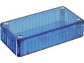 Pikkukuva 1 / 2: Hammond Electronics Läpinäkyvä polykarbonkabinetti (L x B x K) 100 x 50 x 25 mm Blå