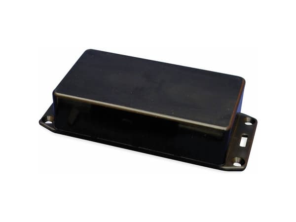 Hammond Electronics 1591BFLBK Euro-kabinet 112 x 62 x 31 ABS Sort 1 stk