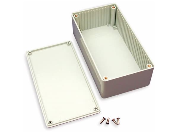 Hammond Electronics 1591DGY Euro-kaappi 150 x 80 x 50 ABS Gråhvid (RAL 7035) 1 kpl Hammond Electronics 1591DGY Euro-kaappi 150 x 80 x 50 ABS Gråhvid