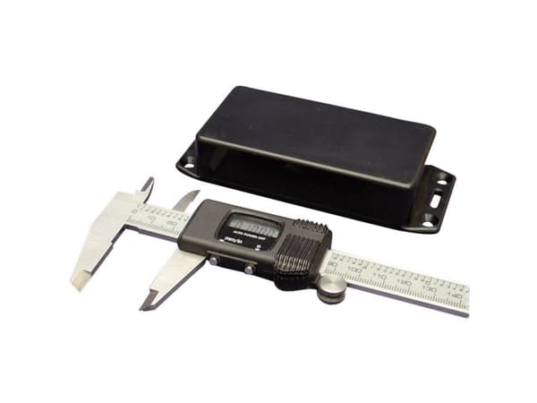 Hammond Electronics 1591HFLBK Universalkabinet 165 x 71 x 29 ABS Sort 1 stk