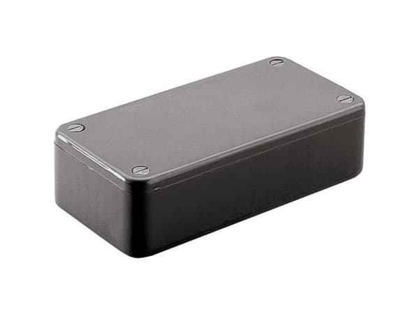 Hammond Electronics 1591MGY Euro-kaappi 85 x 56 x 25 ABS Gråhvid (RAL 7035) 1 kpl Hammond Electronics 1591MGY Euro-kaappi 85 x 56 x 25 ABS Gråhvid (R
