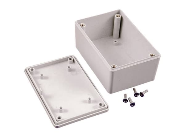 Box Abs Black 7.62"L X 4.47"W