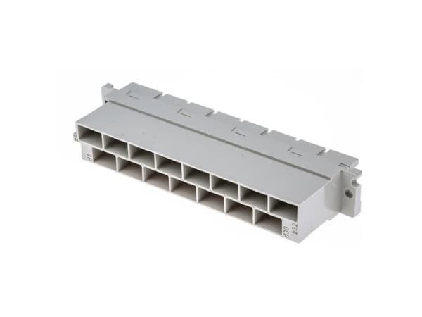 Harting 09 06 215 2871 Multi-sockel Totalt antal stolpar 15 Antal rader 2 1 st
