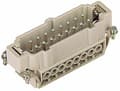 Pikkukuva 1 / 5: HARTING HAN A -liitin, insert-tyyppi 16Aruuviliitin max 2,5mm2, 16A16napainen