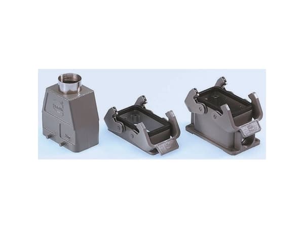 Heavy Duty Power Connectors Surface Mounting Hsg Han 10b 1 Side Entry
