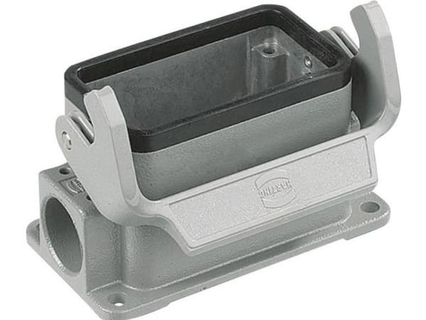 Heavy Duty Power Connectors Surface Mounting Hsg Han 10b 1 Side Entry