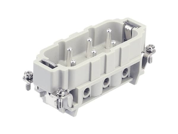HARTING Han® 6 + jord HSB-insats typ 16Bhosen kontaktskruvterminal max 6mm2, 35A6pol