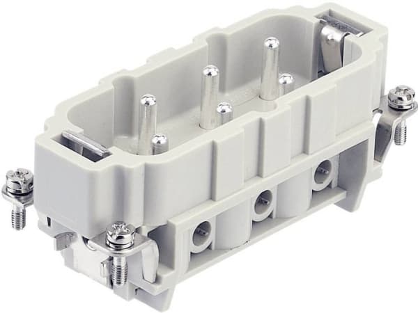 HARTING Han® 6 + jord HSB-insats typ 16Bhosen kontaktskruvterminal max 6mm2, 35A6pol