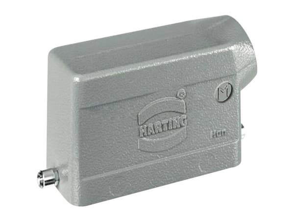 HARTING Kabelarmatur HAN® 16Blav vinkel med M25 tilgang, metal