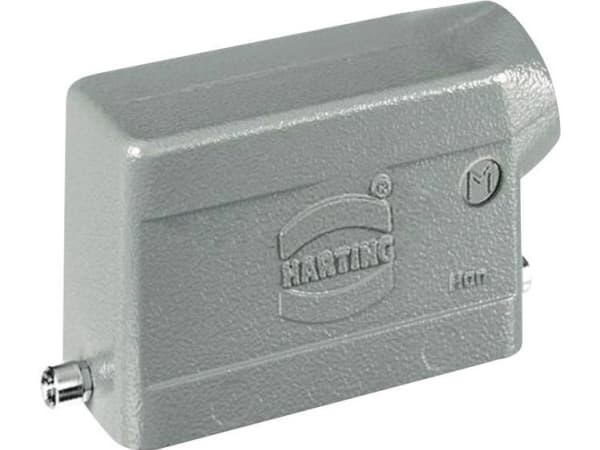 HARTING Kabelarmatur HAN® 16Blav vinkel med M25 tilgang, metal