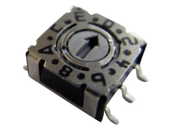 Hartmann P36S 103 Koodauskosketin Heksadesimaalinen 0-9/A-F Kytkentäasennot 16 1 kpl