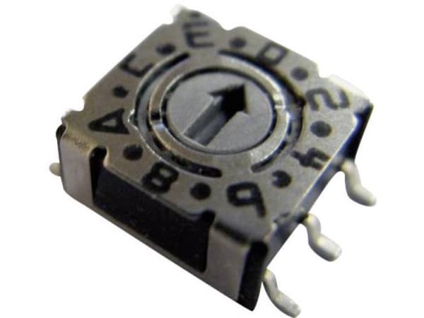 Hartmann P36S 103 Koodauskosketin Heksadesimaalinen 0-9/A-F Kytkentäasennot 16 1 kpl