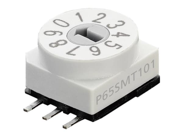 Hartmann P65SMT 101 Kodningskontakt BCD 0-9 Växellägen 10 1 st