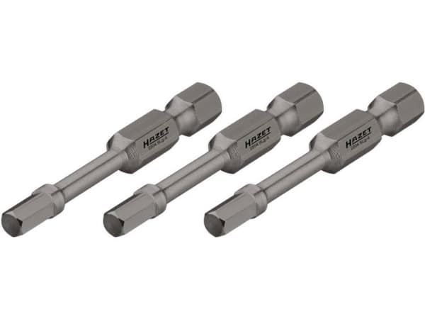 Hazet Sekskant-bit 8 mm Kvalitetsstål 3 stk