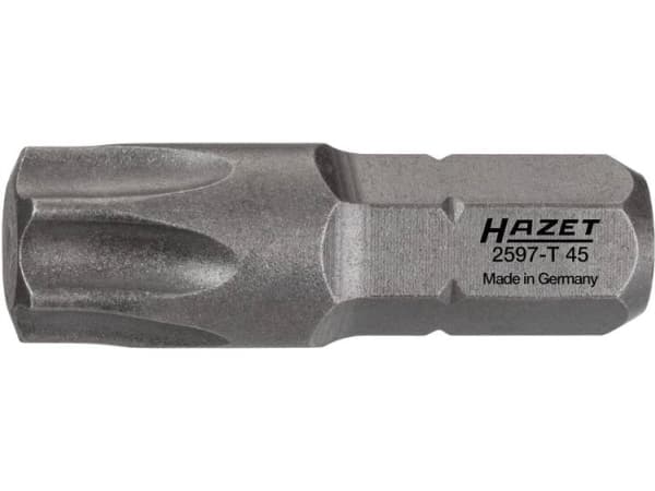 Hazet Torx-bitti T 45 Kvalitetsstål 3 stk