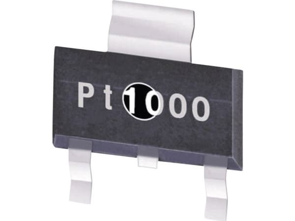 Yageo Nexensos SOT 223 PT 1000 2B SENS.TEMP. PT1000 2B PT1000 Platin-temperatursensor -50 til +150 °C 1000 Ω 3850 ppm/K SOT-223 SMD