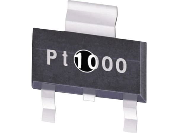 Yageo Nexensos SOT 223 PT 1000 2B SENS.TEMP. PT1000 2B PT1000 Platin-temperatursensor -50 til +150 °C 1000 Ω 3850 ppm/K SOT-223 SMD