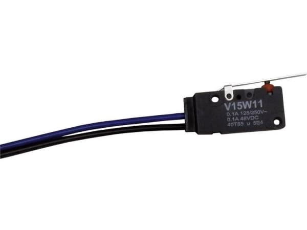 Honeywell AIDC Mikrokontakt V15W11-WZ200A02-W2 250 V/AC 5 A 1 x On/(On) IP67 Knappslut 1 st